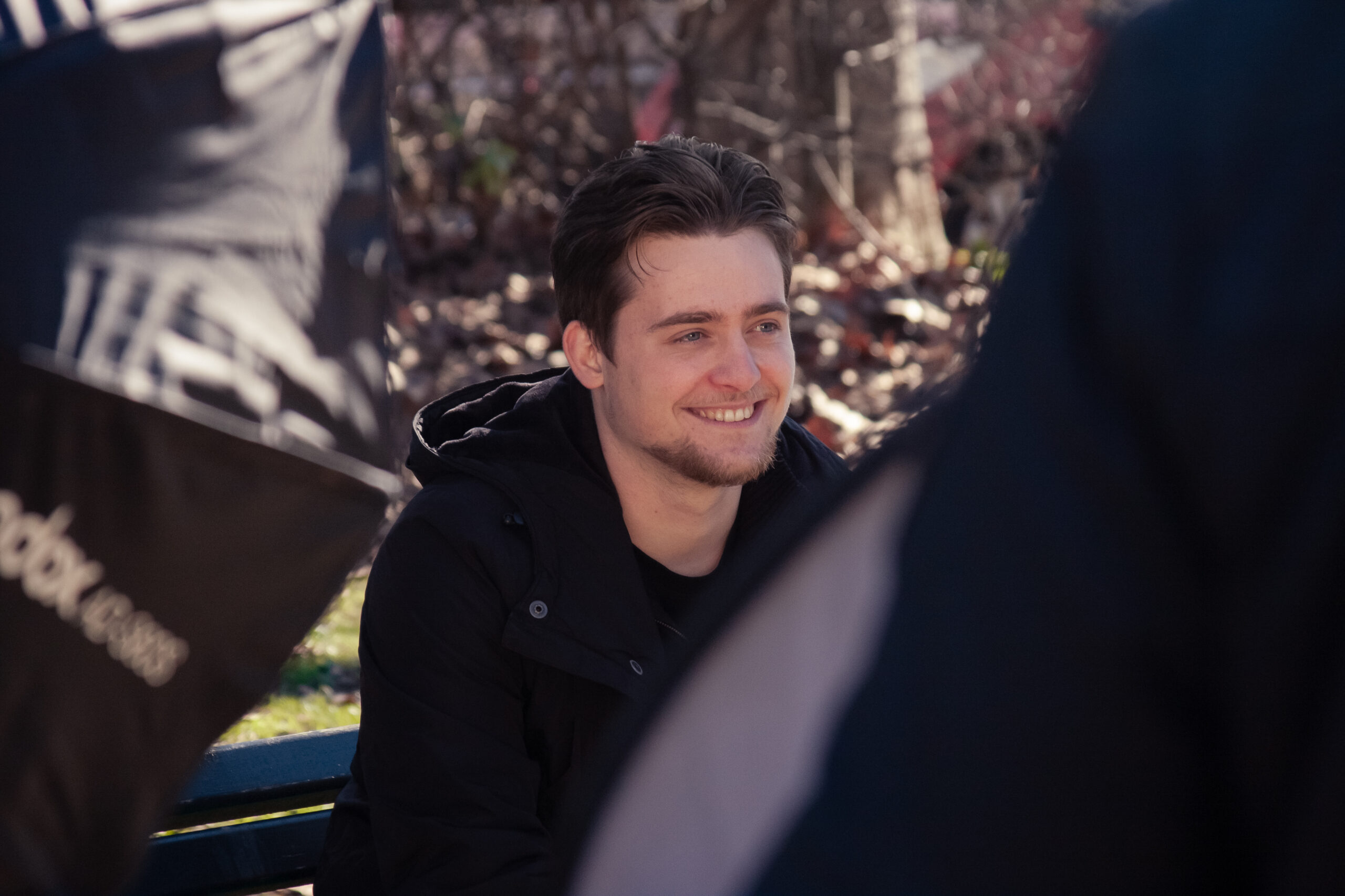 Photographie de plateau de Johan Minoux sur le tournage du court-métrage "Ce qui est arrivé ce jour-là" par Cam&Néon Studio.