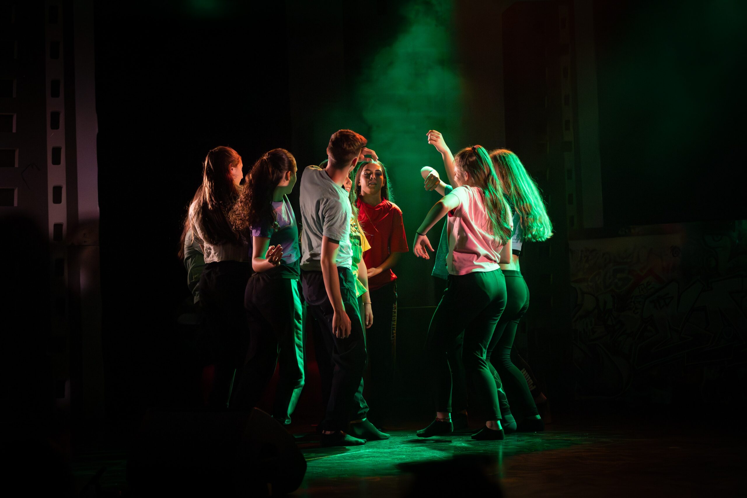 Photographie de spectacle du Lycée Anne Veaute