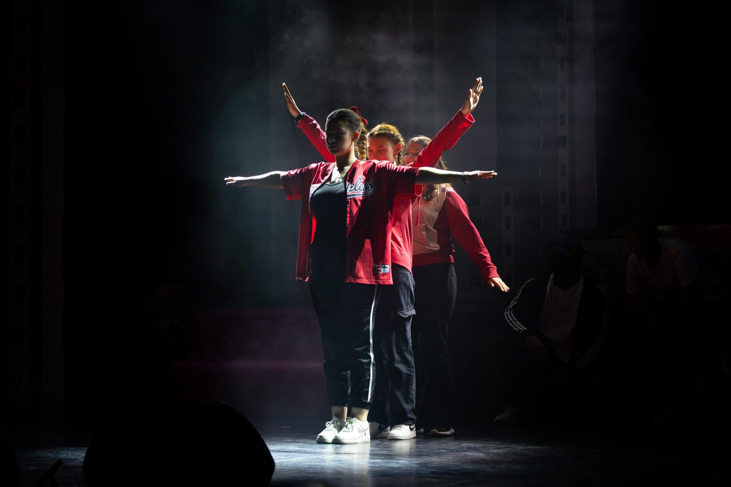 Photographie de spectacle du Lycée Anne Veaute