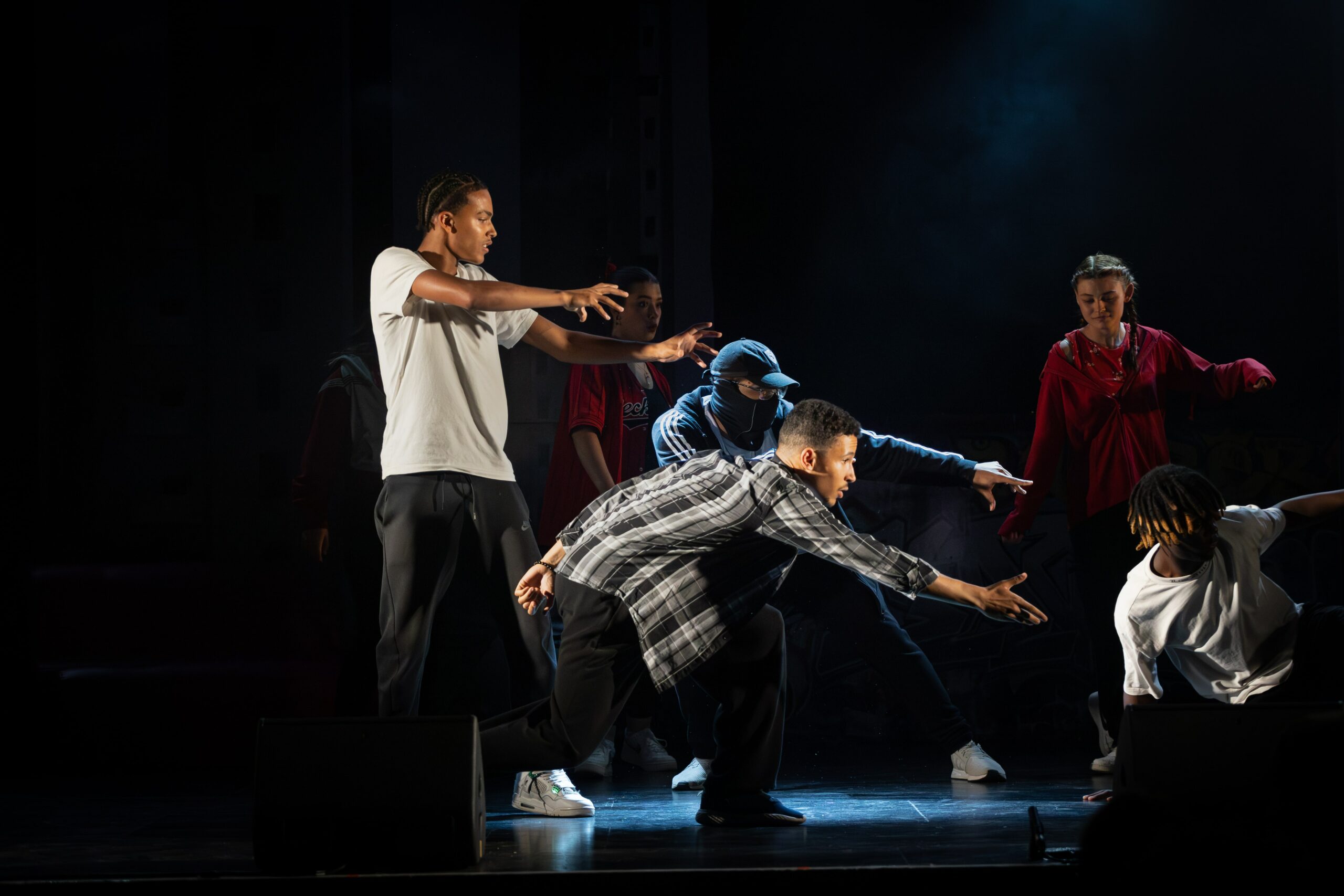 Photographie de spectacle du Lycée Anne Veaute