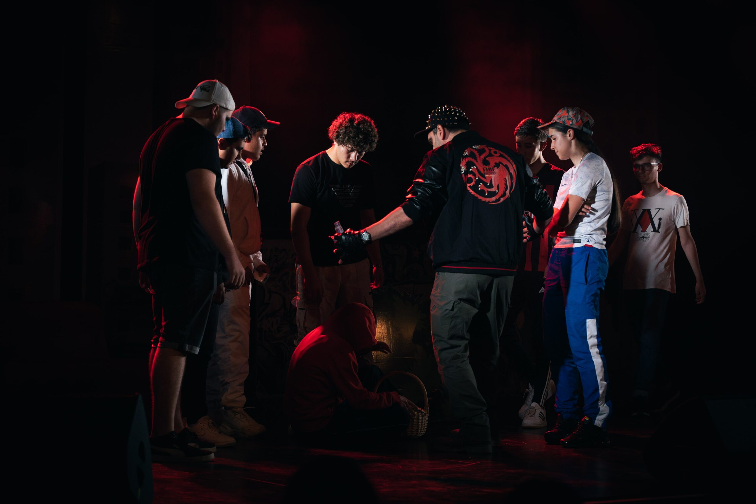 Photographie de spectacle du Lycée Anne Veaute