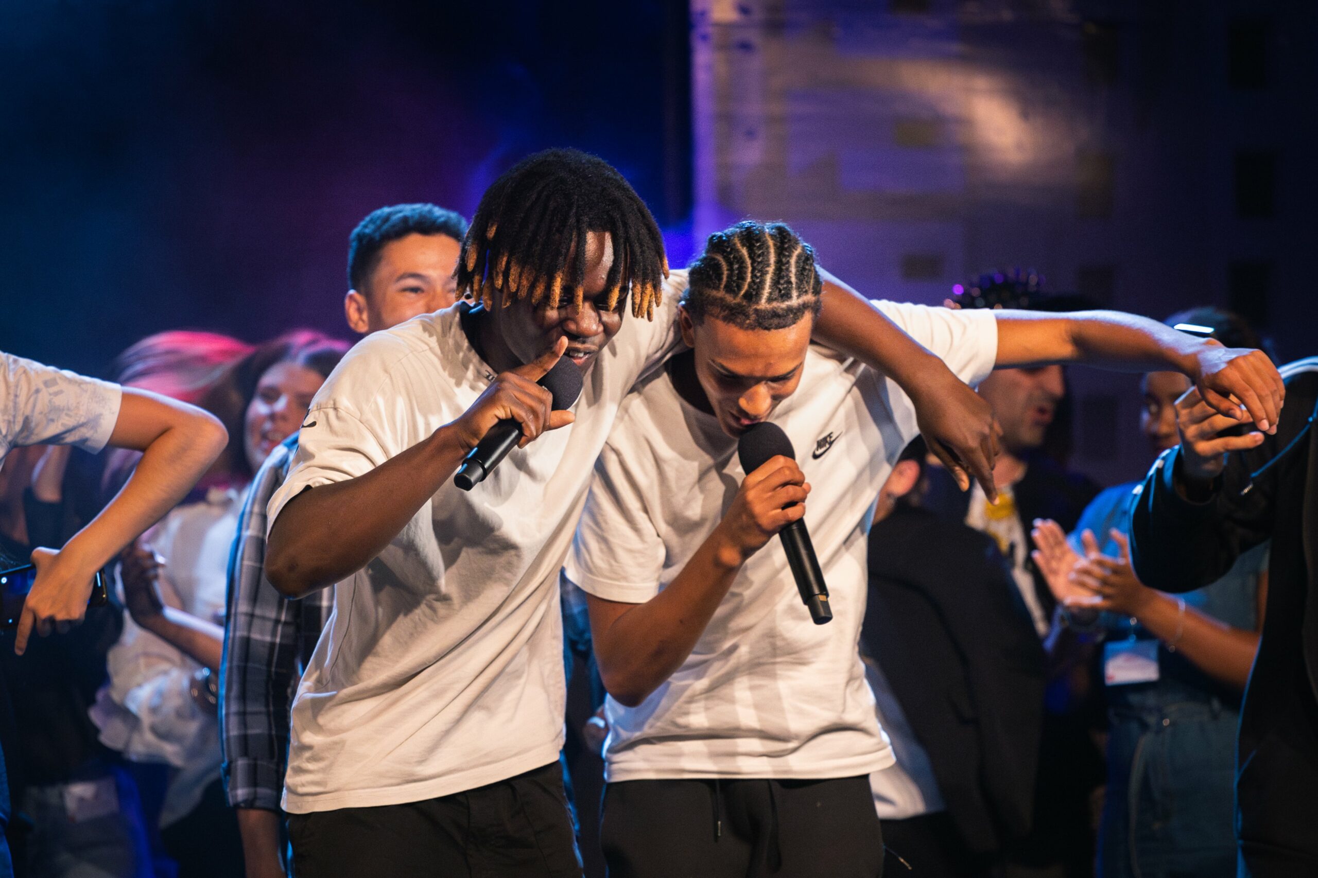 Photographie de spectacle du Lycée Anne Veaute